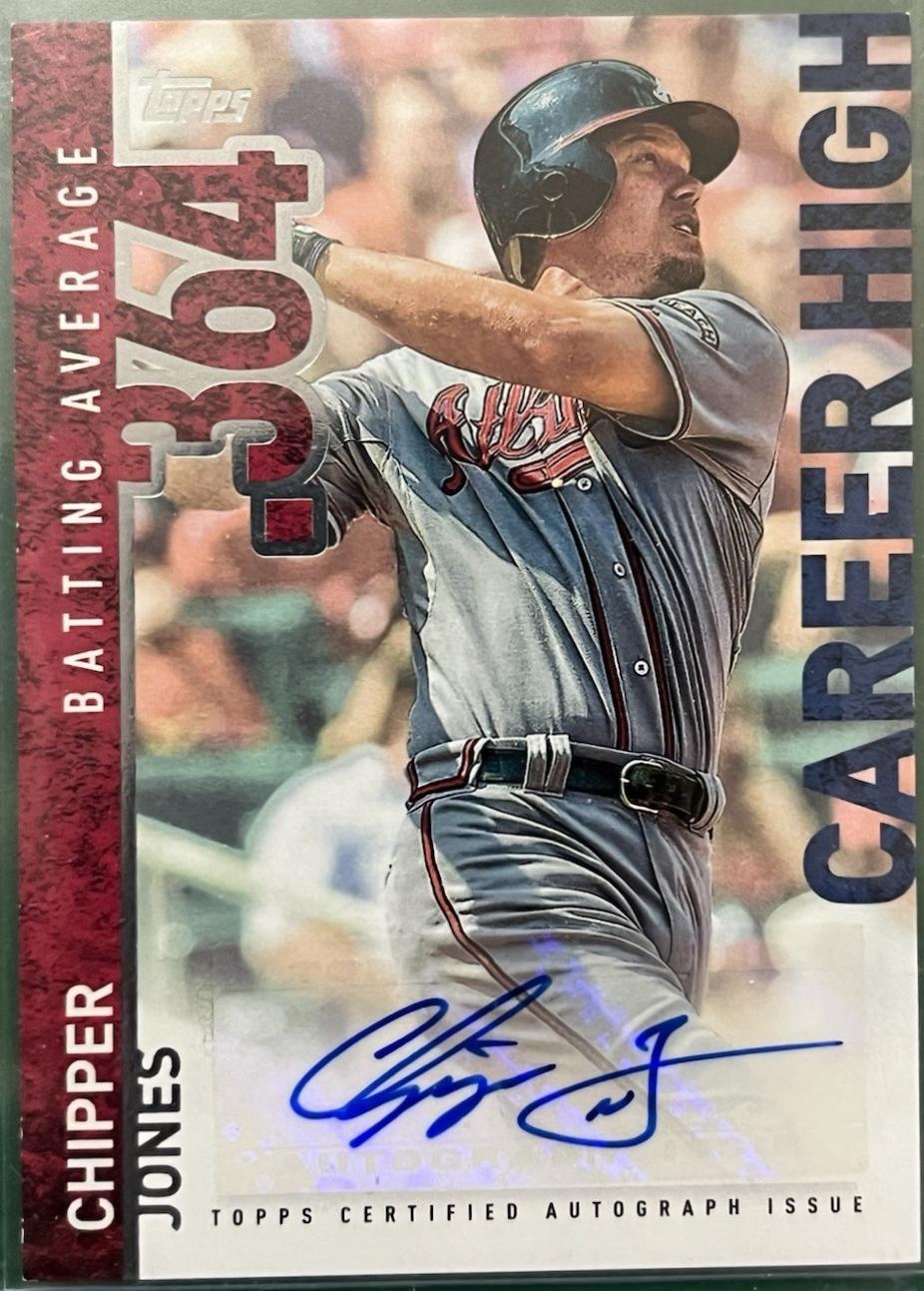 Chipper Jones #CH-CJ