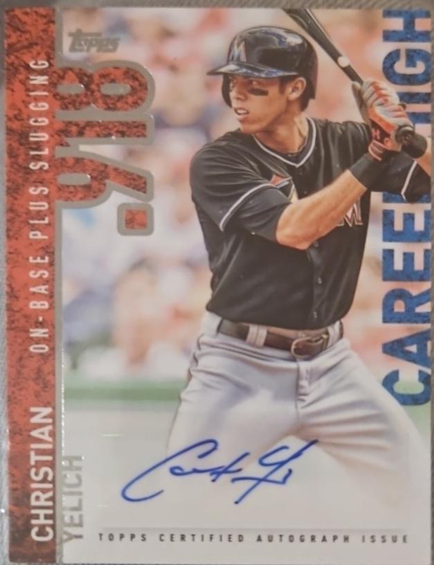 Christian Yelich #CH-CY