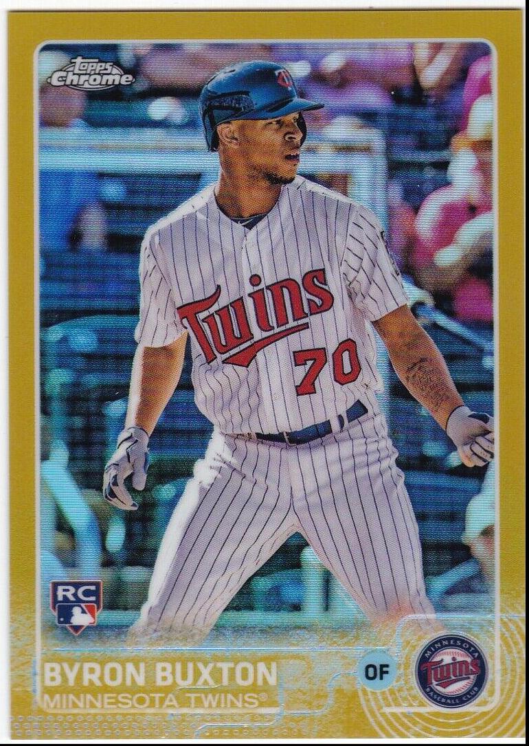 Byron Buxton [Gold Refractor] #203