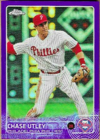 Chase Utley [Purple Refractor] #100