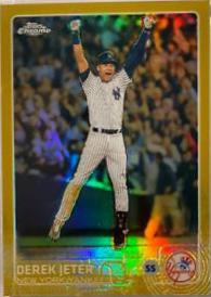 Derek Jeter [Gold Refractor] #1