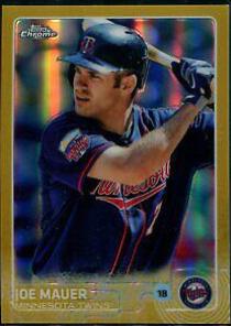 Joe Mauer [Gold Refractor] #4