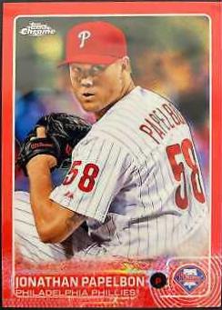 Jonathan Papelbon [Red Refractor] #147