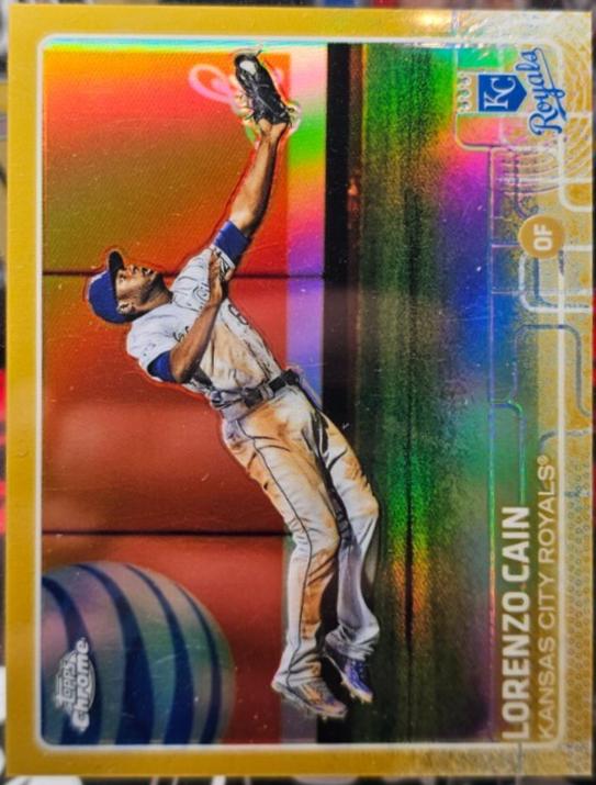 Lorenzo Cain [Gold Refractor] #176
