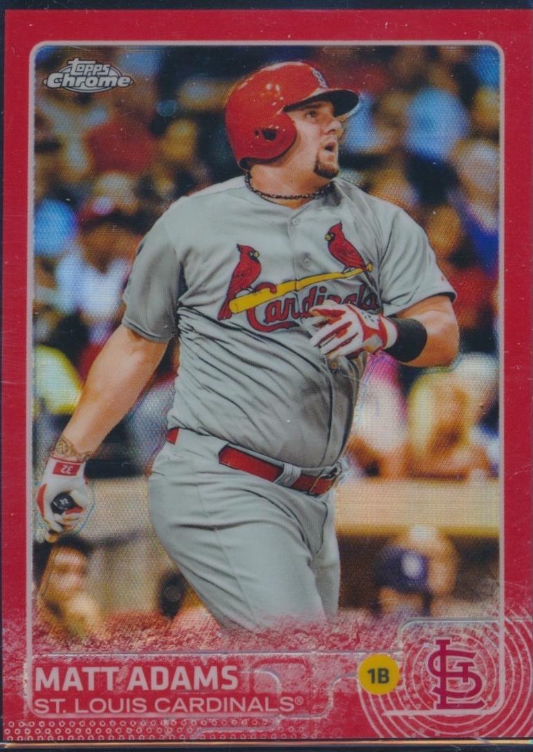 Matt Adams [Red Refractor] #10