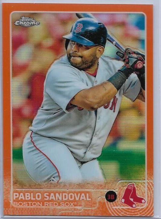 Pablo Sandoval [Orange Refractor] #38