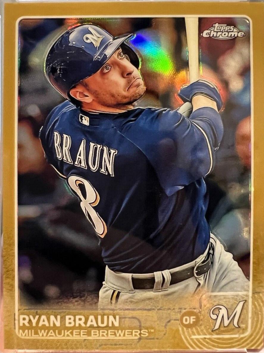 Ryan Braun [Gold Refractor] #200