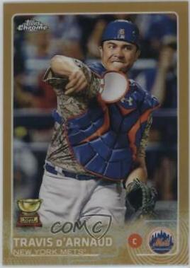 Travis D'Arnaud [Gold Refractor] #119