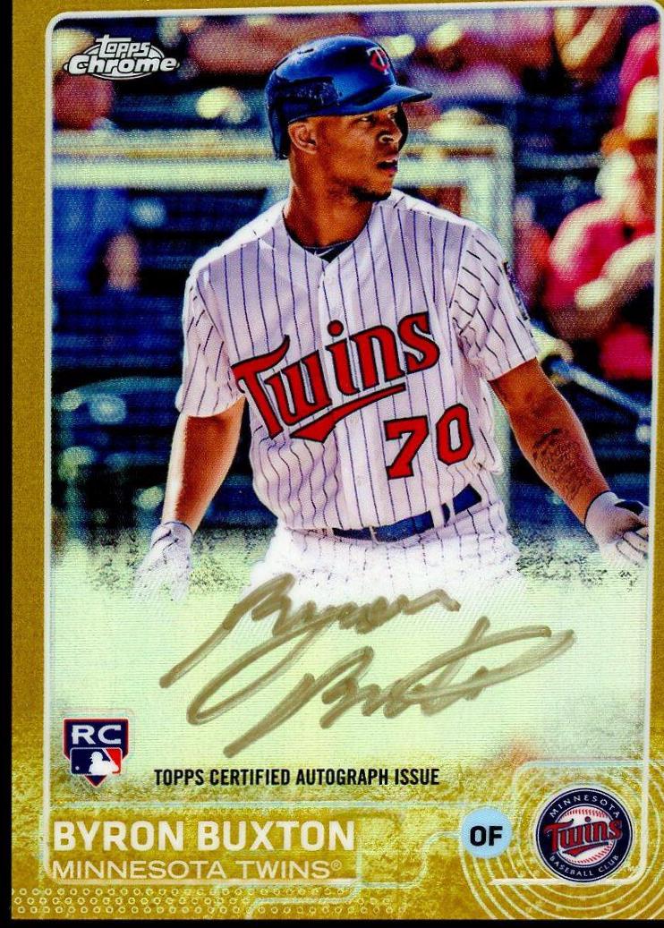 Byron Buxton [Gold Refractor] #ARBBN