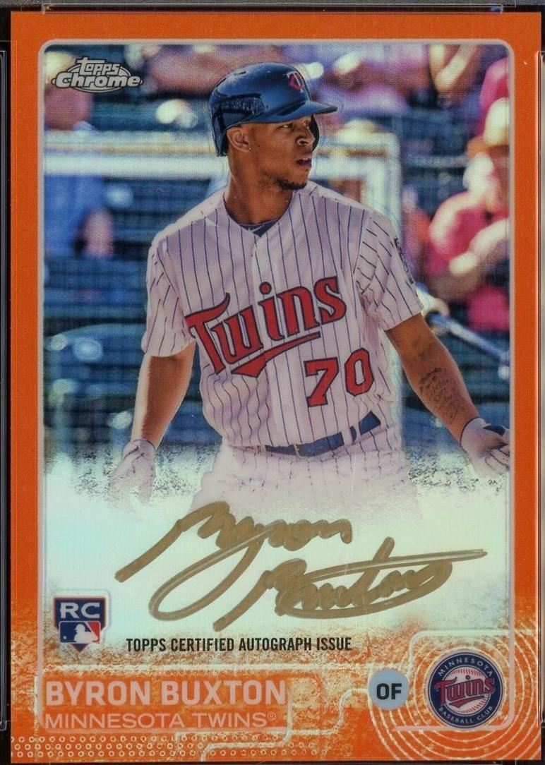 Byron Buxton [Orange Refractor] #ARBBN