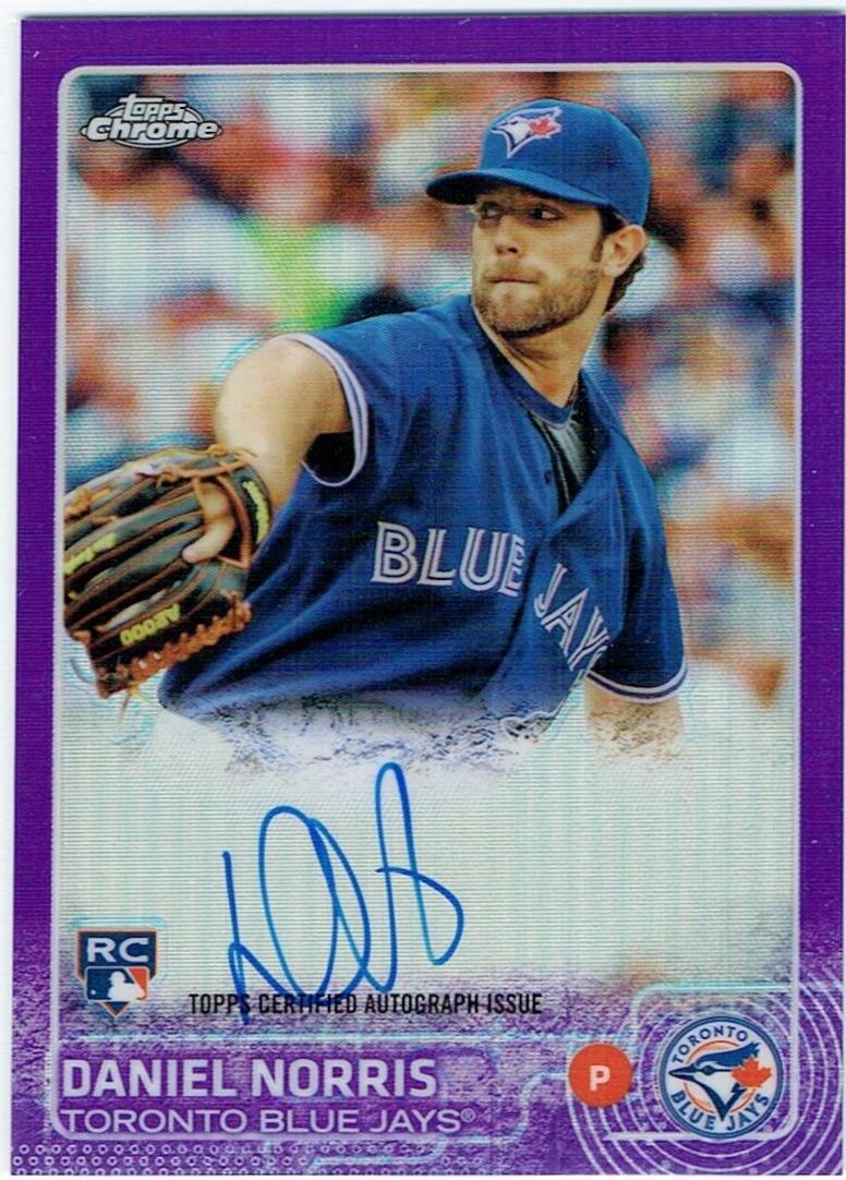 Daniel Norris [Gold Refractor] #AR-DN