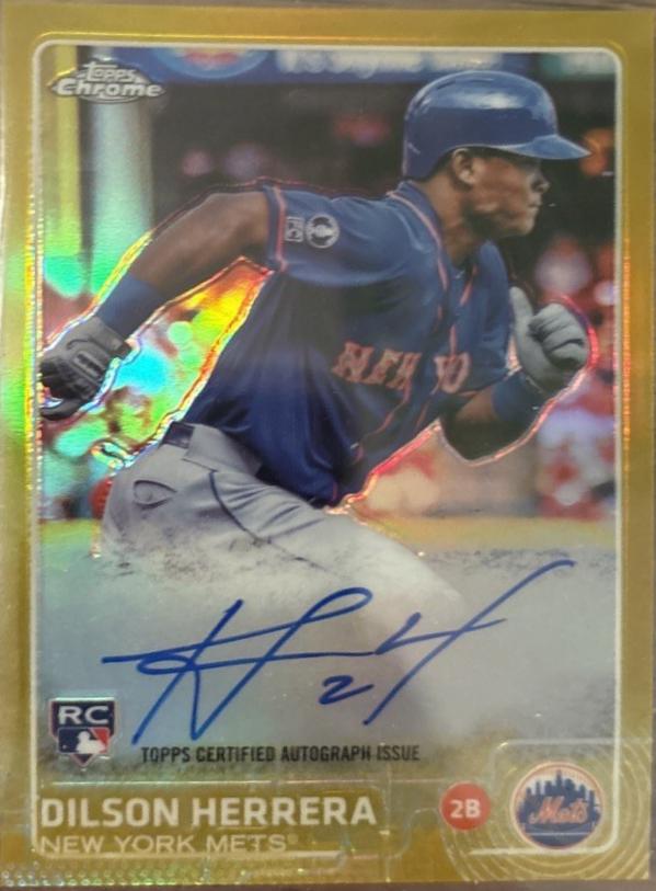 Dilson Herrera [Gold Refractor] #AR-DH