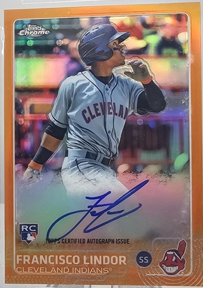 Francisco Lindor [Orange Refractor] #AR-FL