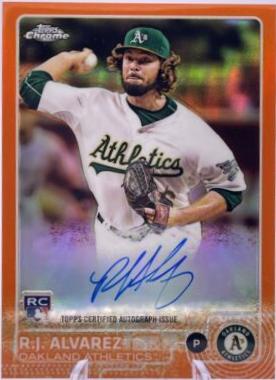 R.J. Alvarez [Blue Refractor] #RAZ