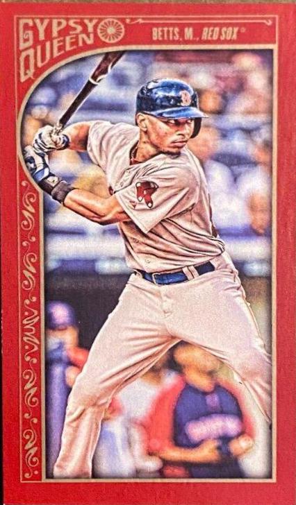 Mookie Betts [Batting Mini Red] #60