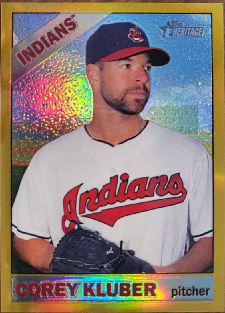 Corey Kluber [Chrome Gold Refractor] #484