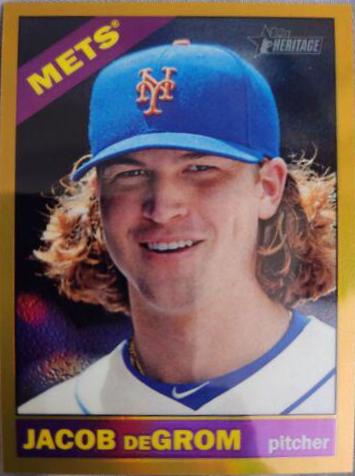 Jacob DeGrom [Chrome Gold Refractor] #429