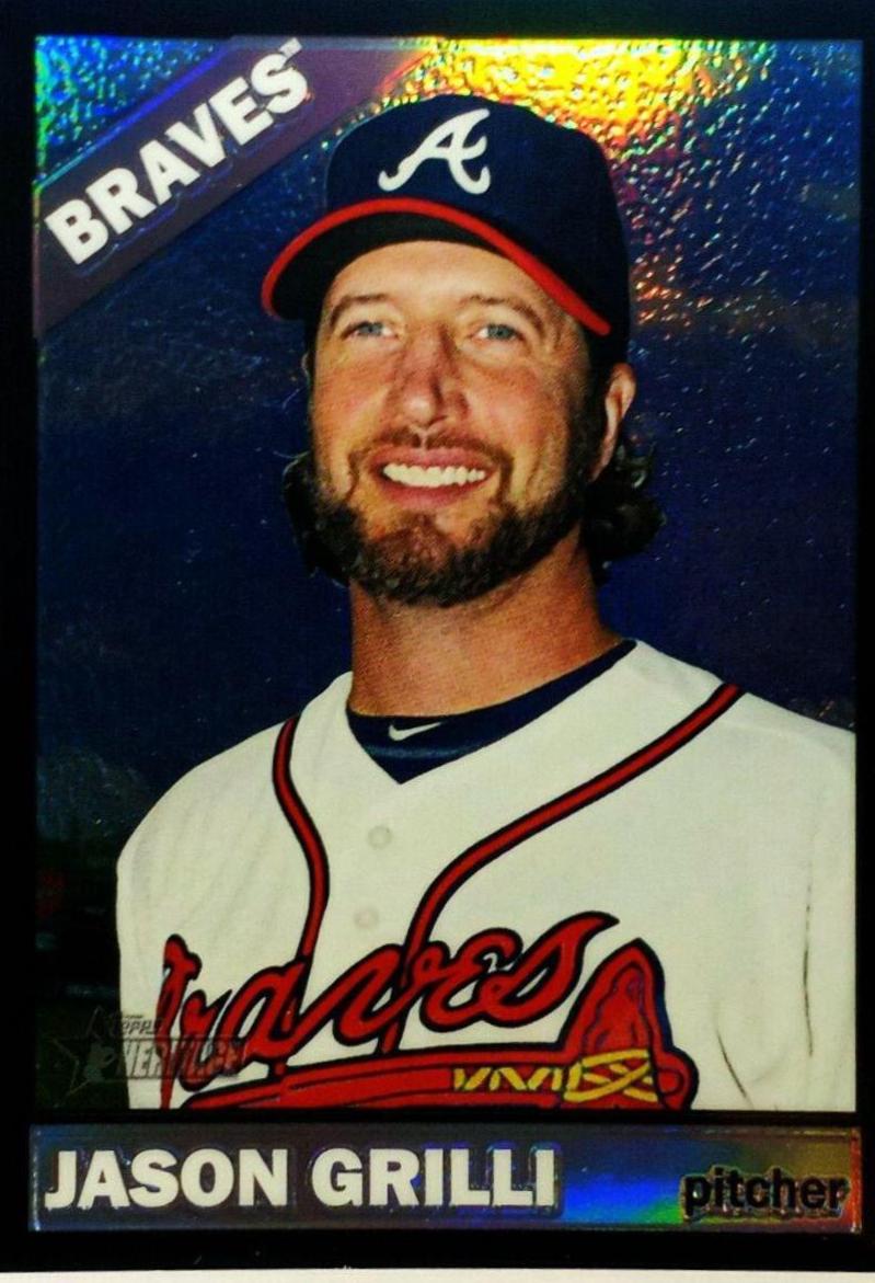Jason Grilli [Chrome Black Refractor] #587