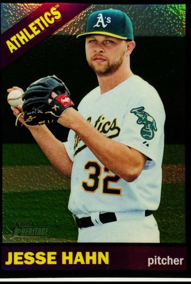 Jesse Hahn [Chrome Black Refractor] #709