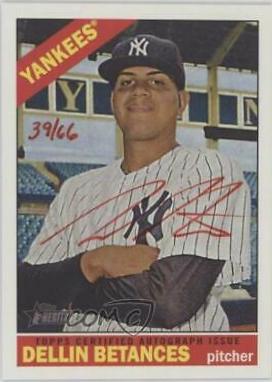 Dellin Betances [Red Ink] #DB