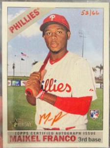 Maikel Franco [Red Ink] #MFR