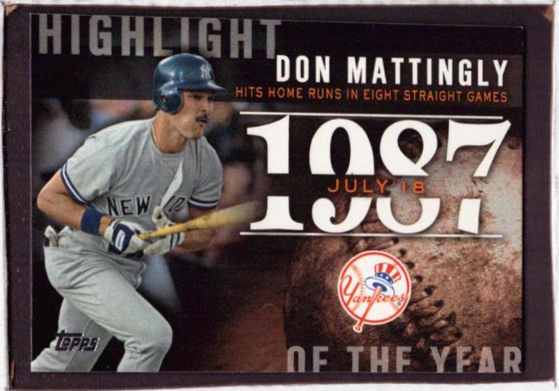 Don Mattingly #H-52