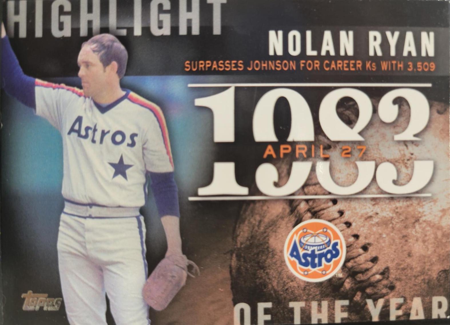 Nolan Ryan #H-22