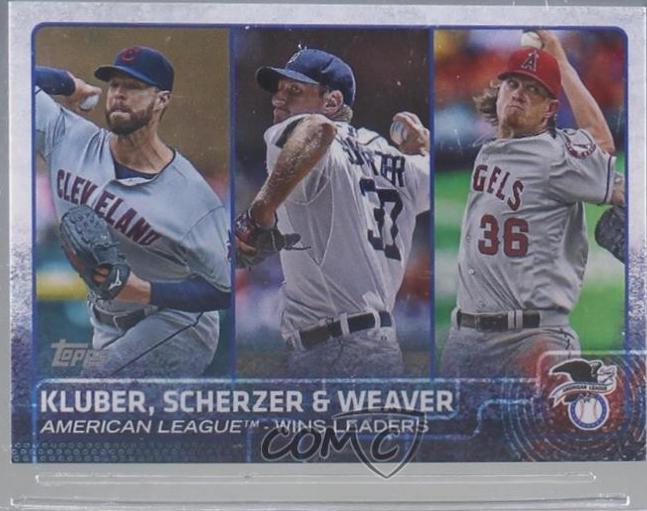 Kluber, Scherzer, Weaver [Gold] #214