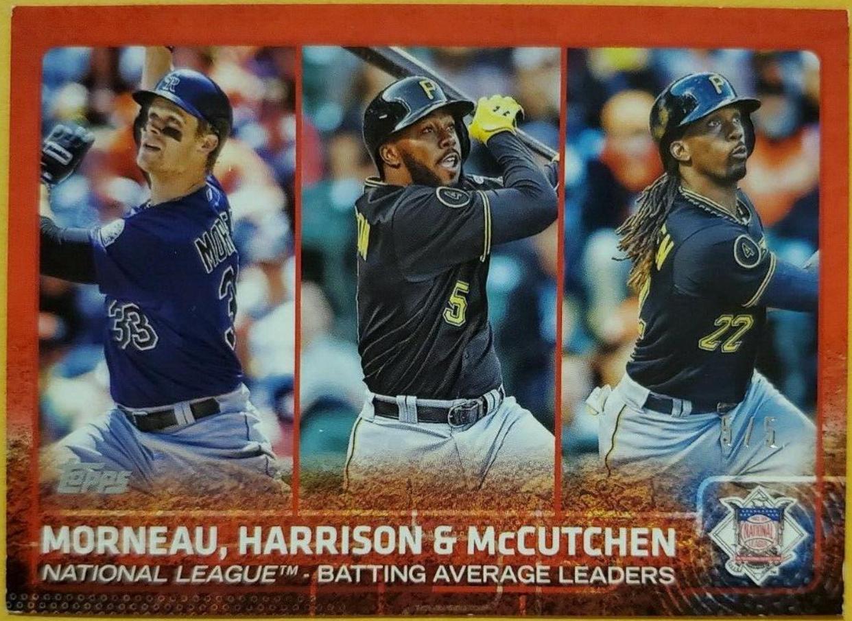 McCutchen, Morneau, Harrison [Red] #127