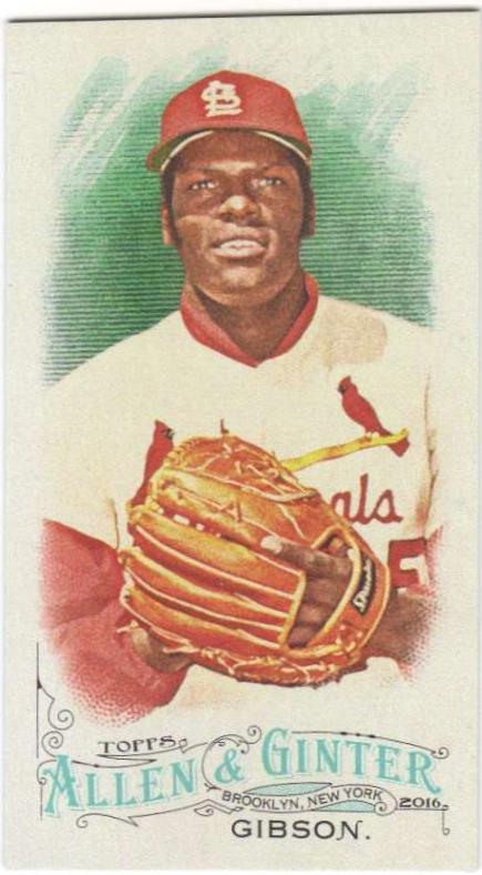 Bob Gibson [Mini A & G Back] #206