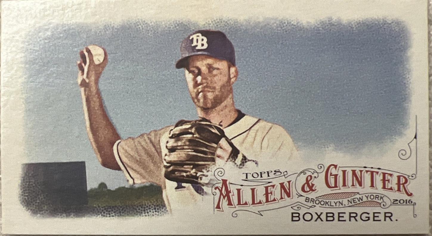 Brad Boxberger [Mini A & G Brooklyn Back] #236