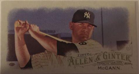 Brian McCann [Mini A & G Brooklyn Back] #221