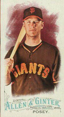 Buster Posey [Mini A & G Back] #189