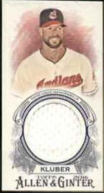 Corey Kluber [Mini Framed Cloth] #297
