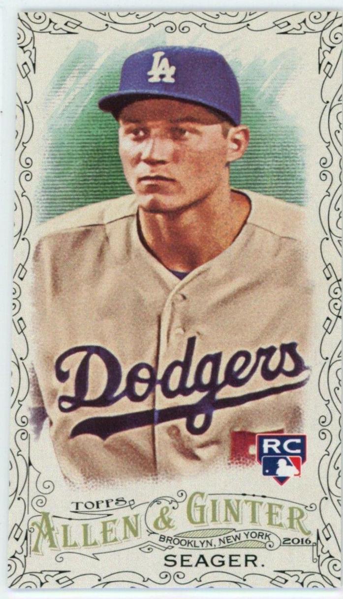 Corey Seager [Mini Black Border] #121