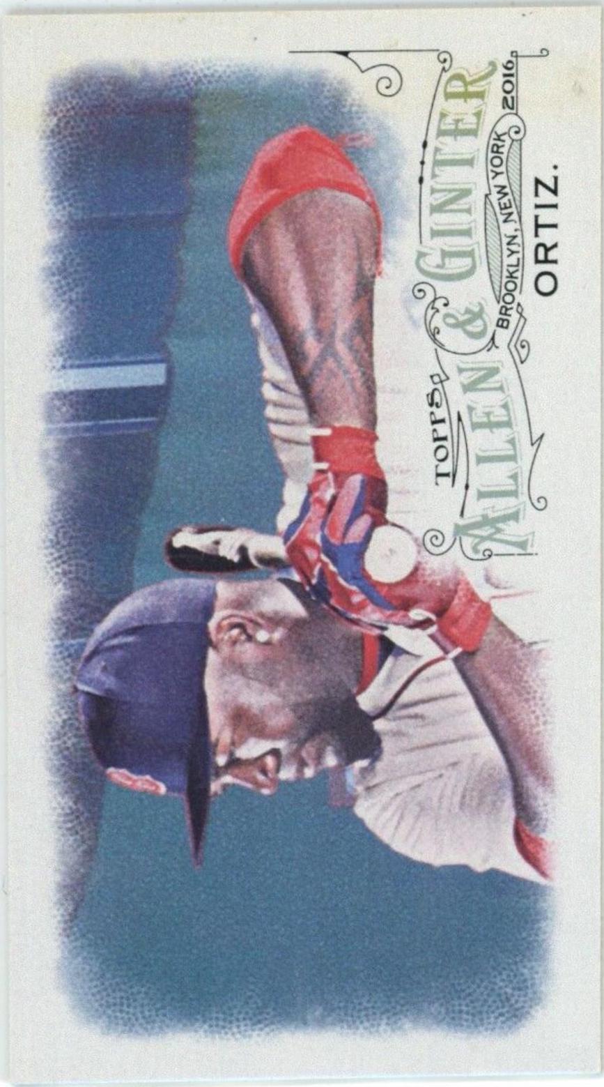 David Ortiz [Mini A & G Brooklyn Back] #151