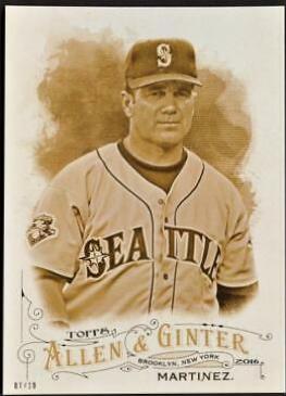 Edgar Martinez [5X7 Gold] #188