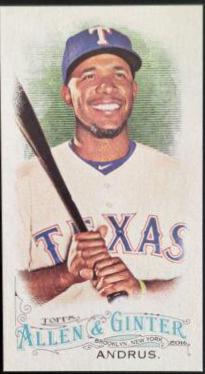 Elvis Andrus [Mini No Number A & G Back]