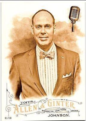Ernie Johnson [5X7 Gold] #203