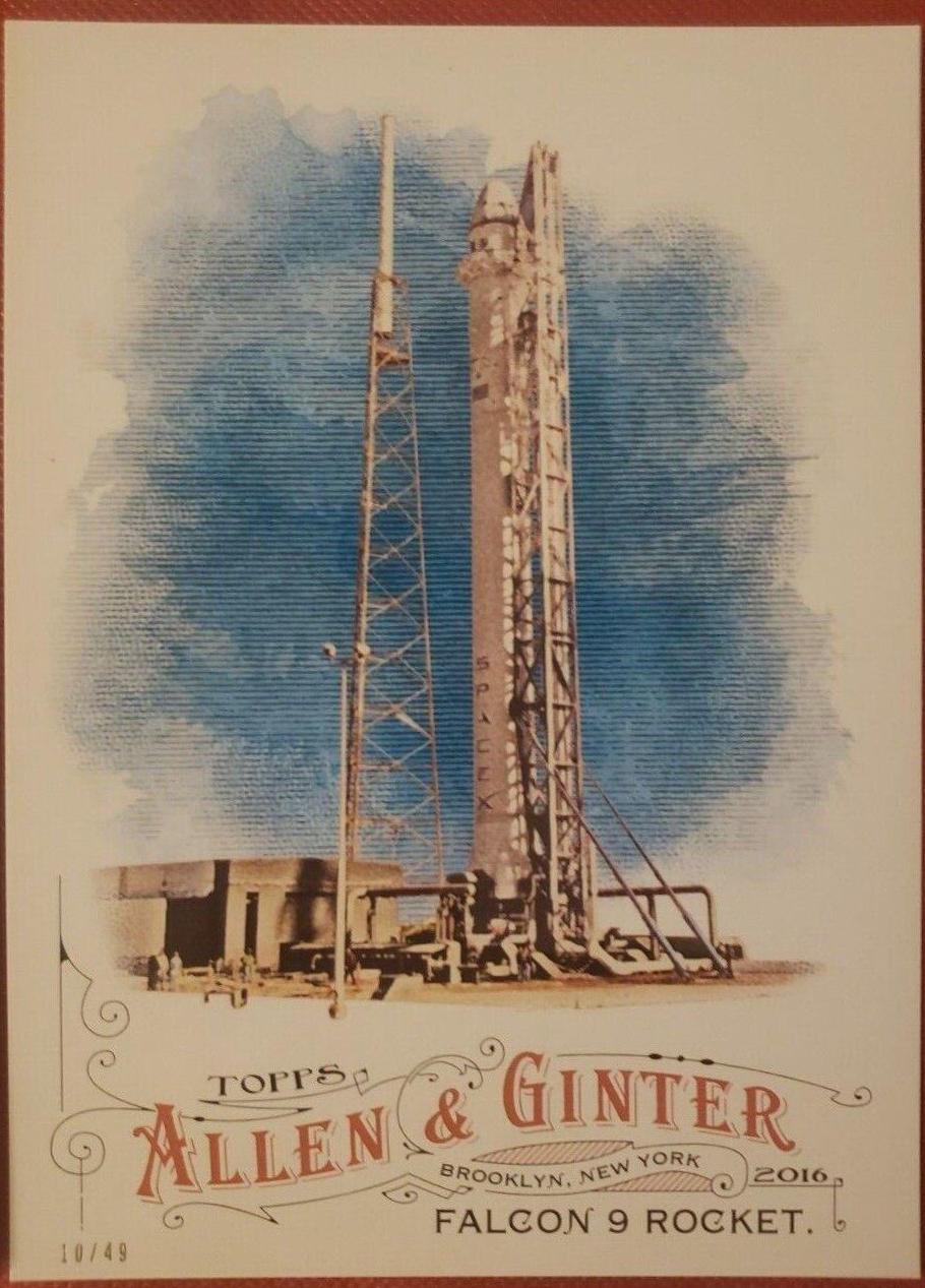 Falcon 9 Rocket [5X7] #32
