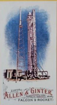 Falcon 9 Rocket [Mini A & G Back] #32