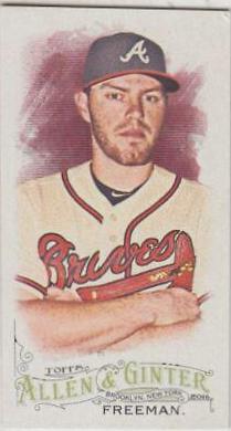 Freddie Freeman [Mini A & G Back] #58