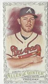Freddie Freeman [Mini Black Border] #58