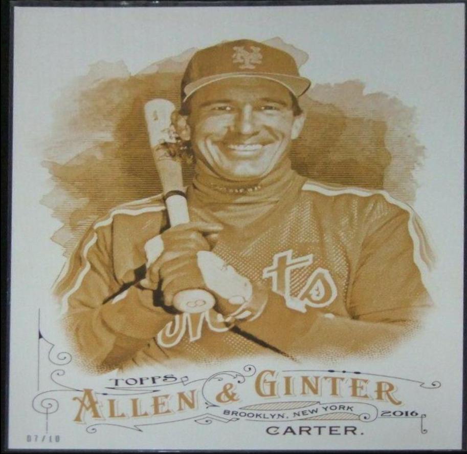 Gary Carter [5X7 Gold] #224