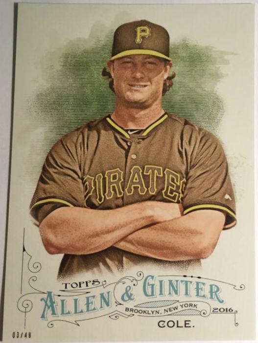 Gerrit Cole [5X7] #157