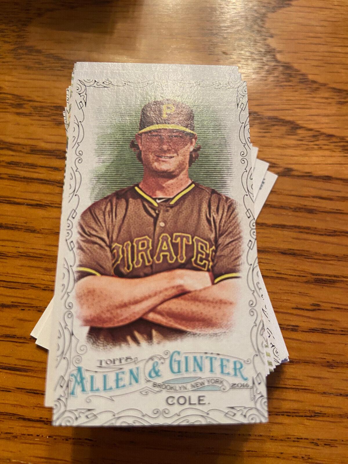 Gerrit Cole [Mini Black Border] #157
