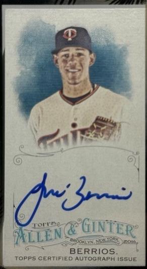 Jose Berrios [Black Frame] #AGA-JBE