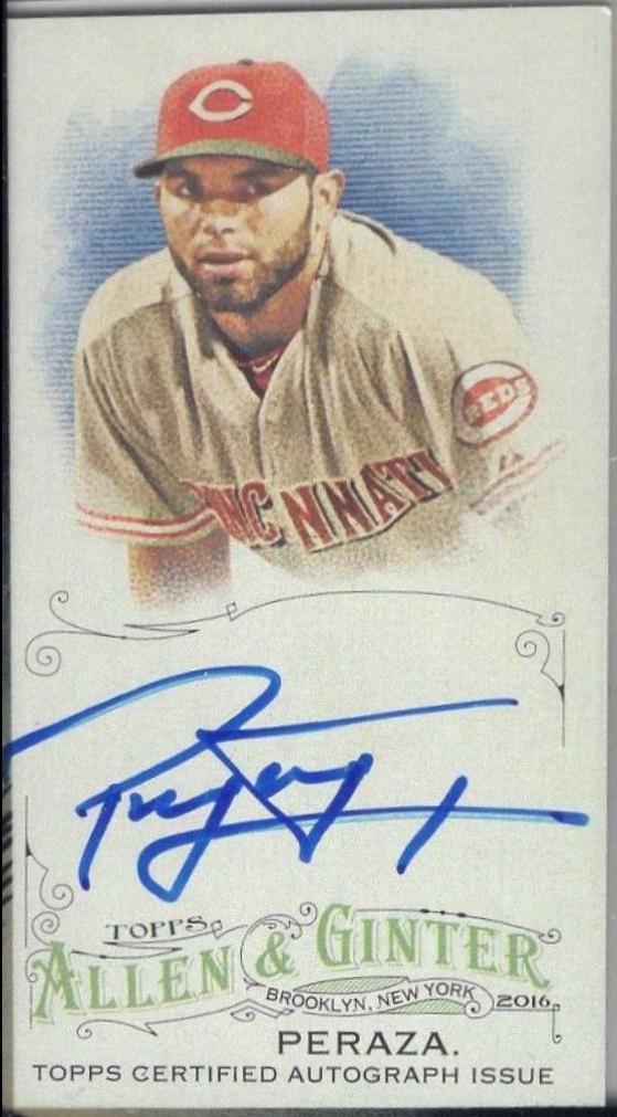 Jose Peraza [Black Frame] #AGA-JP