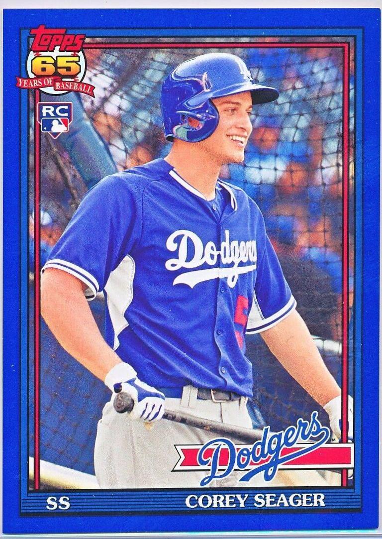 Corey Seager [Blue Border] #275
