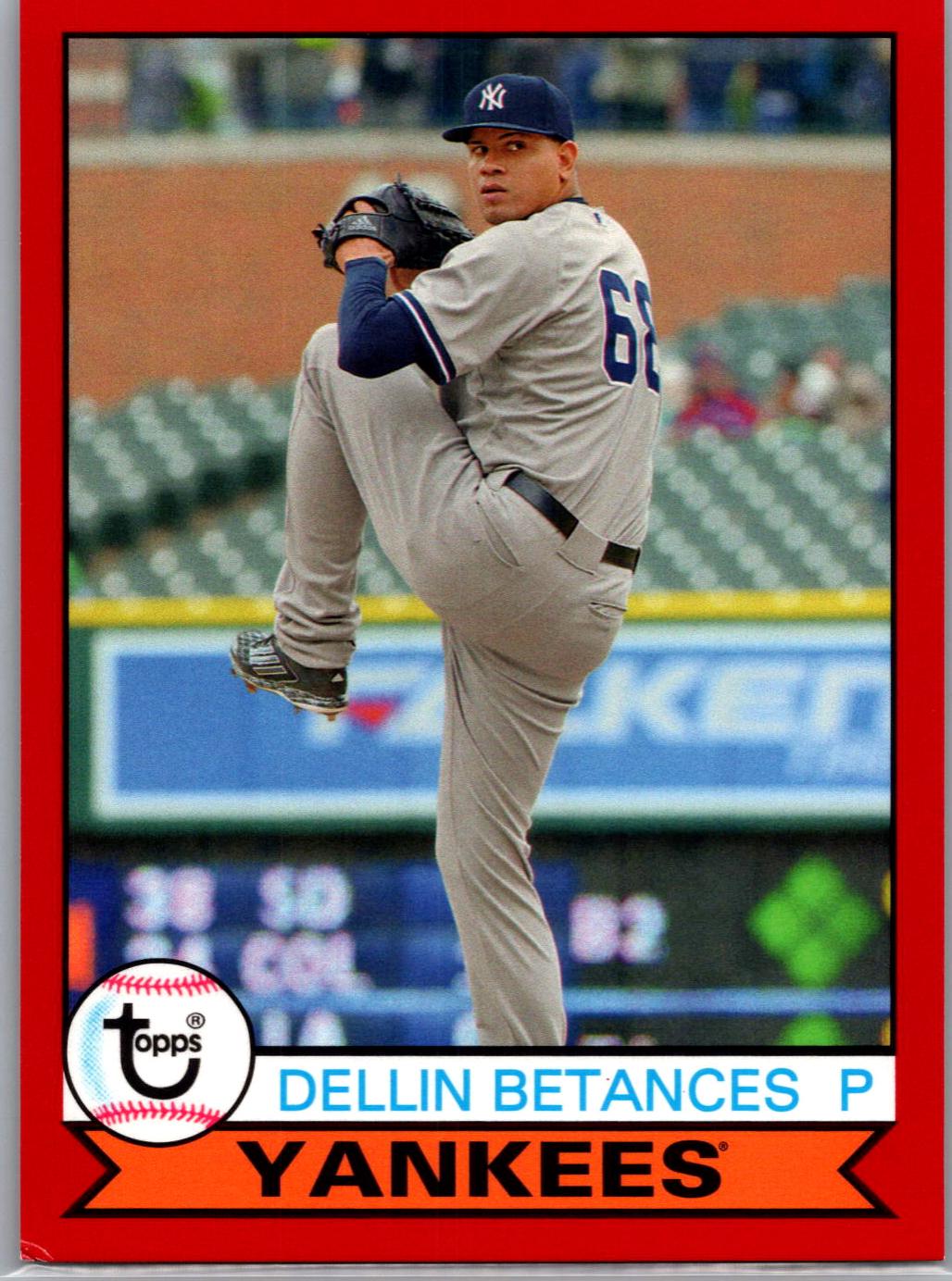 Dellin Betances [Red Border] #142